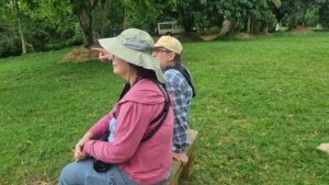 Birdwatching at Uganda Botanical Gardens